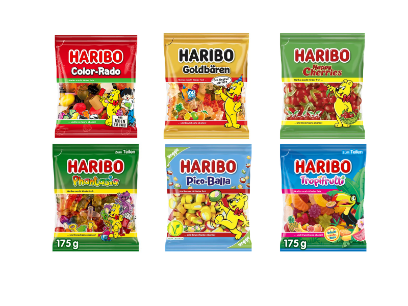 Haribo - blandet slik poser
