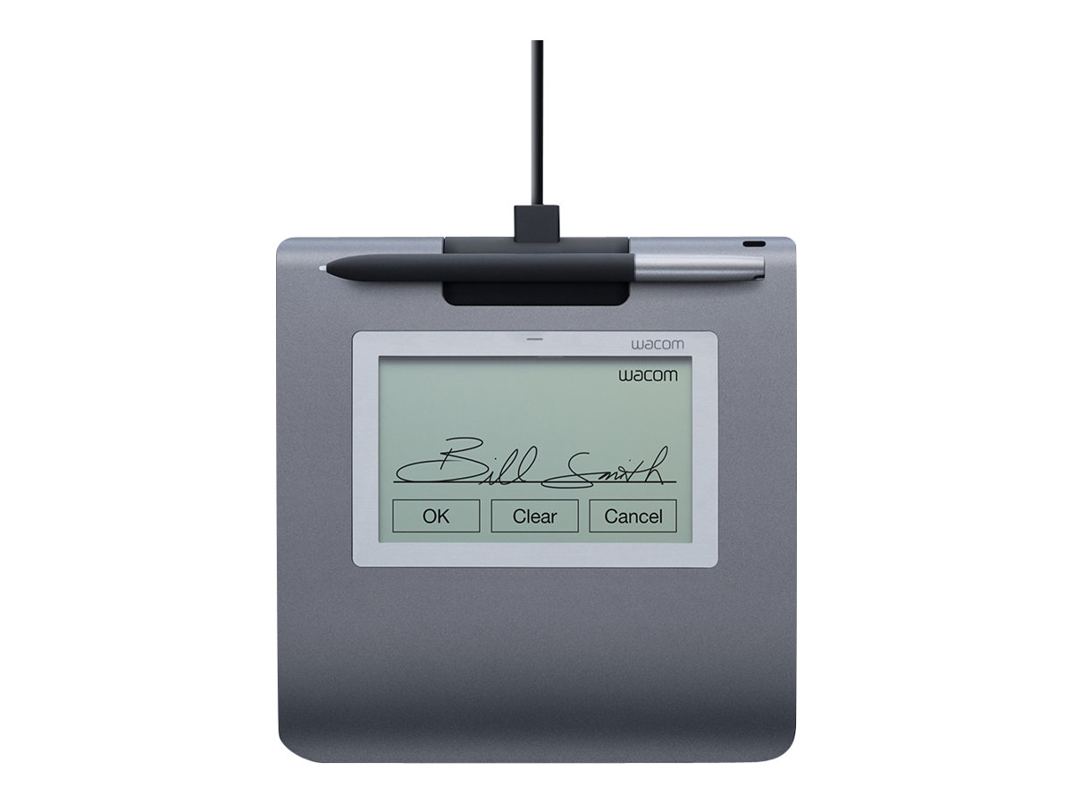 Wacom STU-430 - Signaturterminal m/ LCD-skærm - 9.6 x 6 cm - elektromagnetisk - kablet - USB