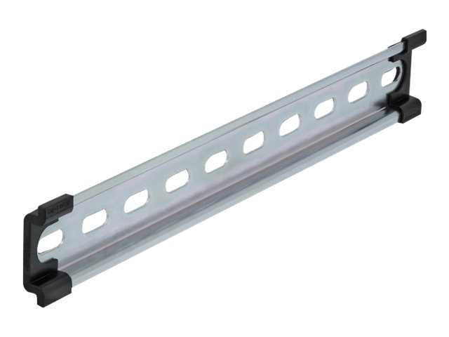 DeLOCK DIN-skinnepanel Grå