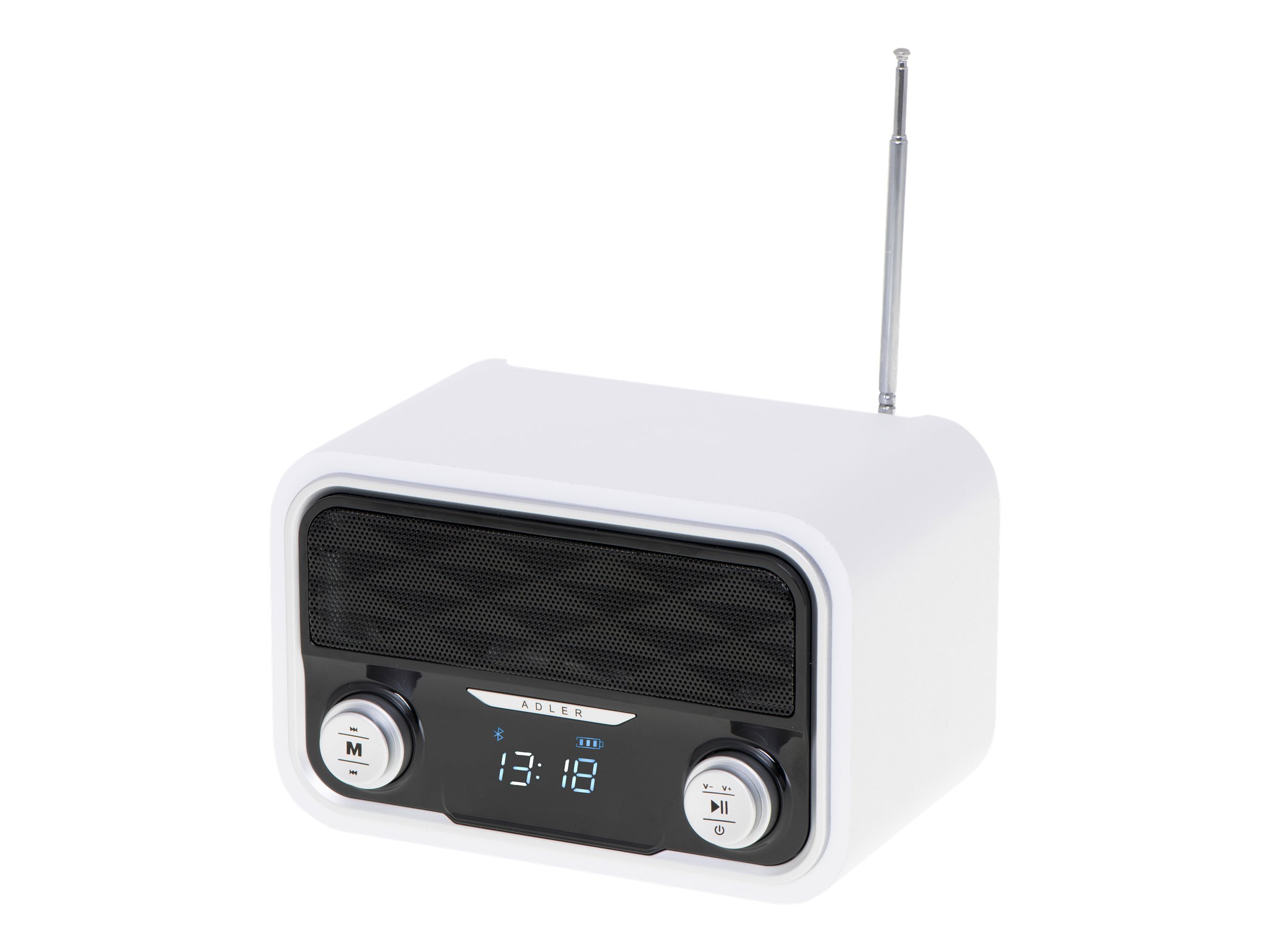 Trådløs Bluetooth Radio med FM, USB & SD Genopladelig