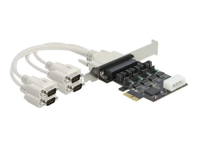 DeLock Seriel adapter PCI Express 2.0 x1 230.4Kbps