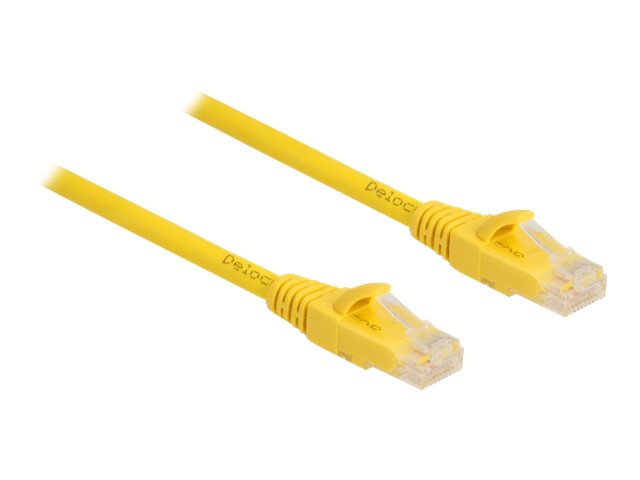 DeLOCK CAT 6a Ikke afskærmet parsnoet (UTP) 3m Patchkabel Yellow