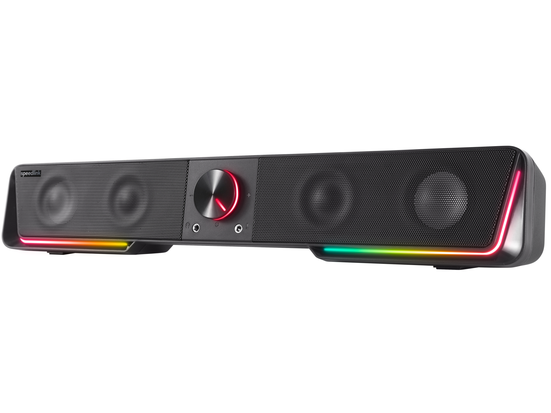 Speedlink - GRAVITY RGB Stereo Soundbar, black Højttaler - GEEKD.dk