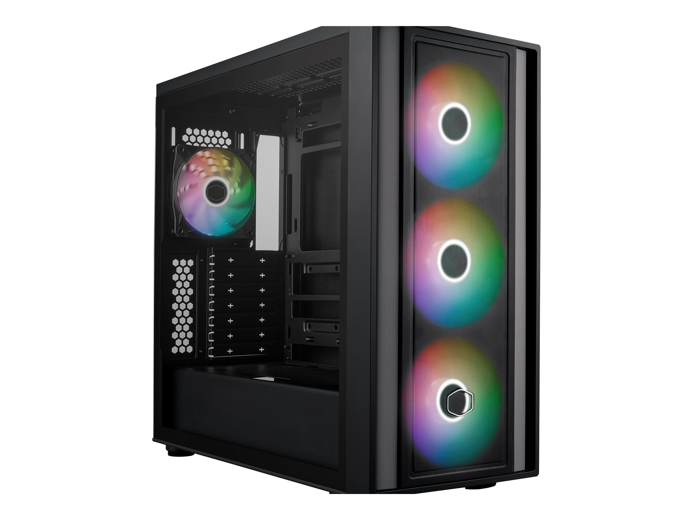Cooler Master MasterBox 600 - Kabinet - Tower - Sort