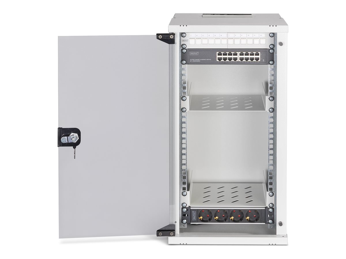 DIGITUS SOHO PRO Series - cabinet - 315 x 300 mm (W x D) - 12U