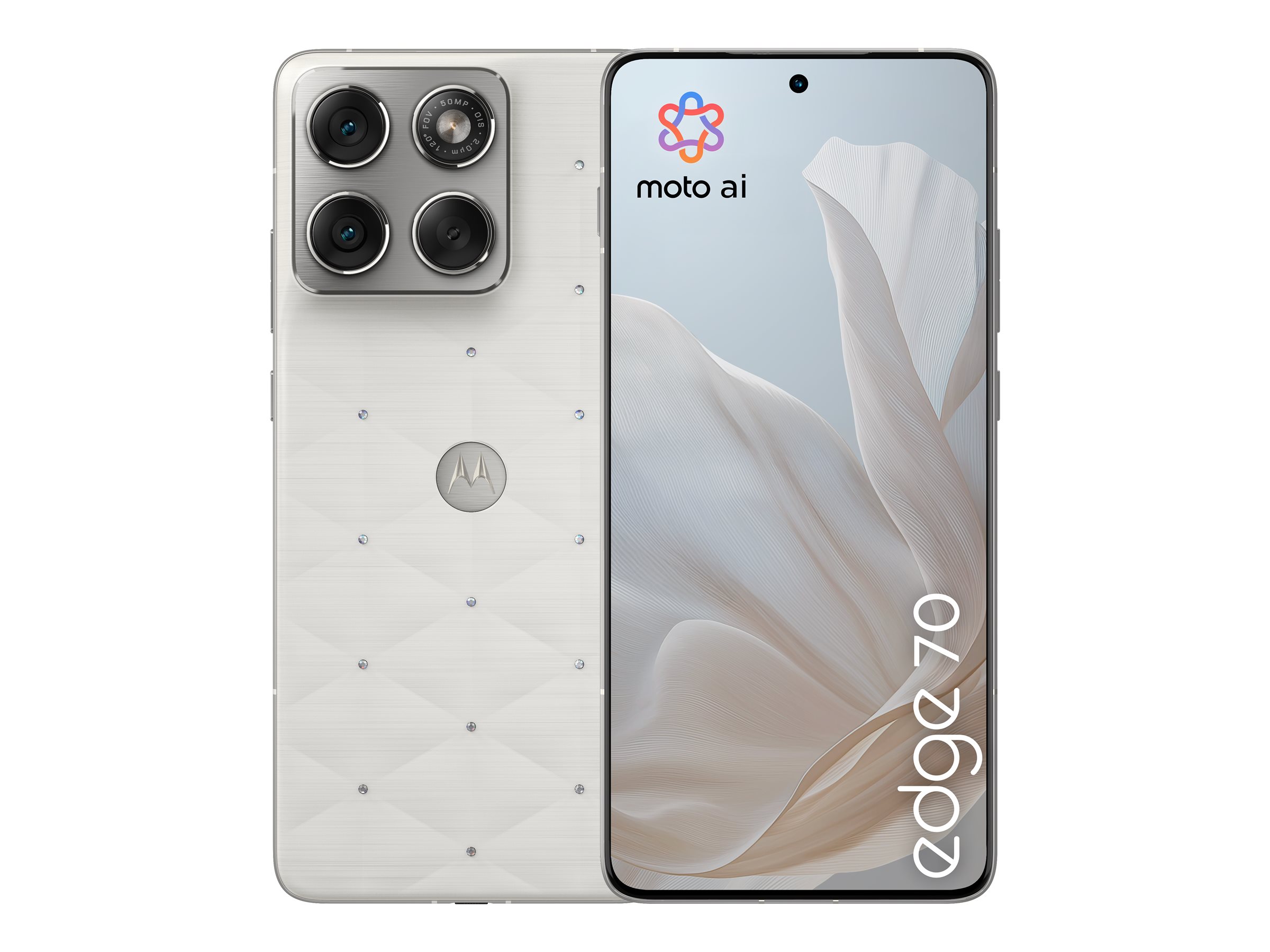 Motorola edge 70 6.7" 512 GB 512 GB Hvid