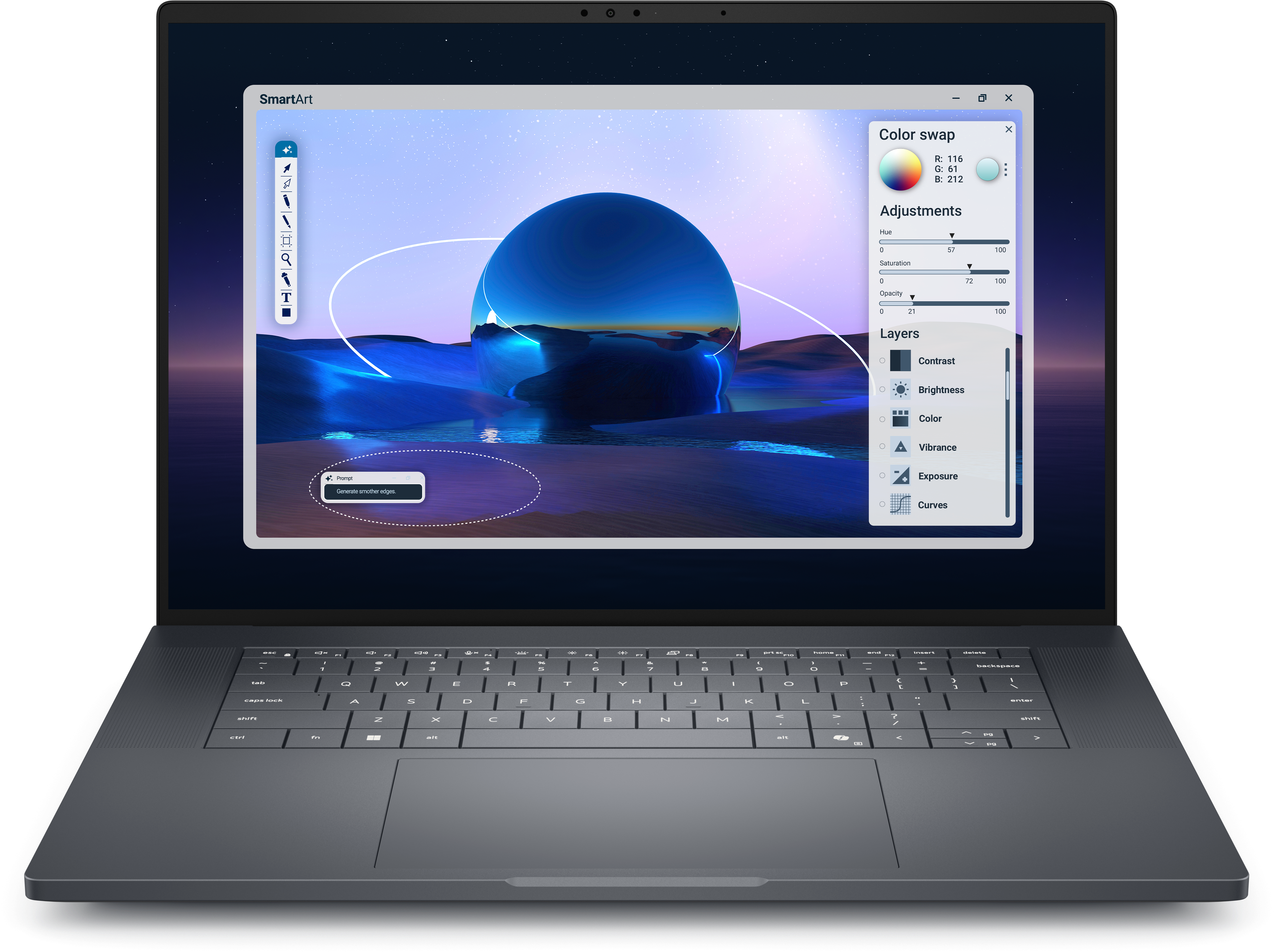 DELL Pro Max 16 Premium MA16250 16" 1920 x 1200 (WUXGA) 32GB 1TB Intel Arc 140T Windows 11 Pro