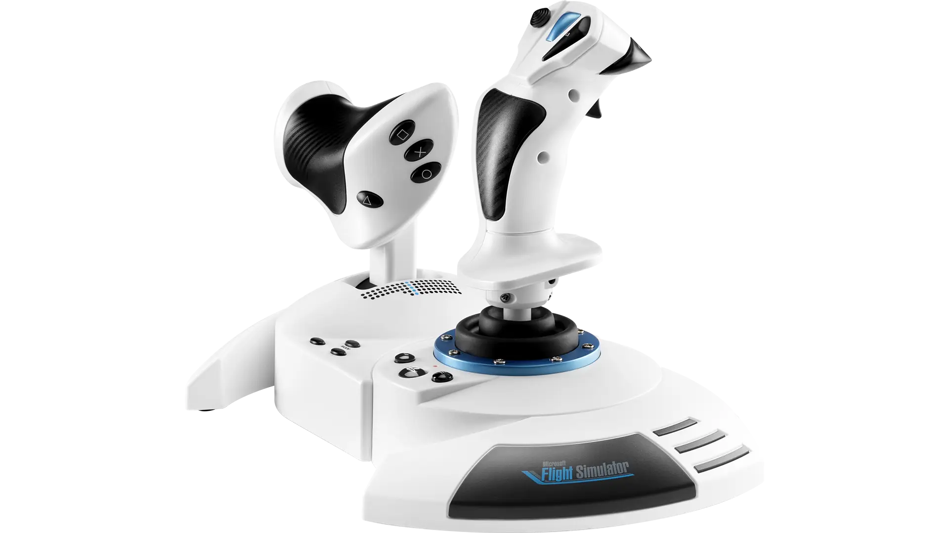 Thrustmaster T.Flight Hotas 5 Microsoft Flight Simulator Edition Flysimulator PC, PlayStation 5, PlayStation 4 Hvid billede