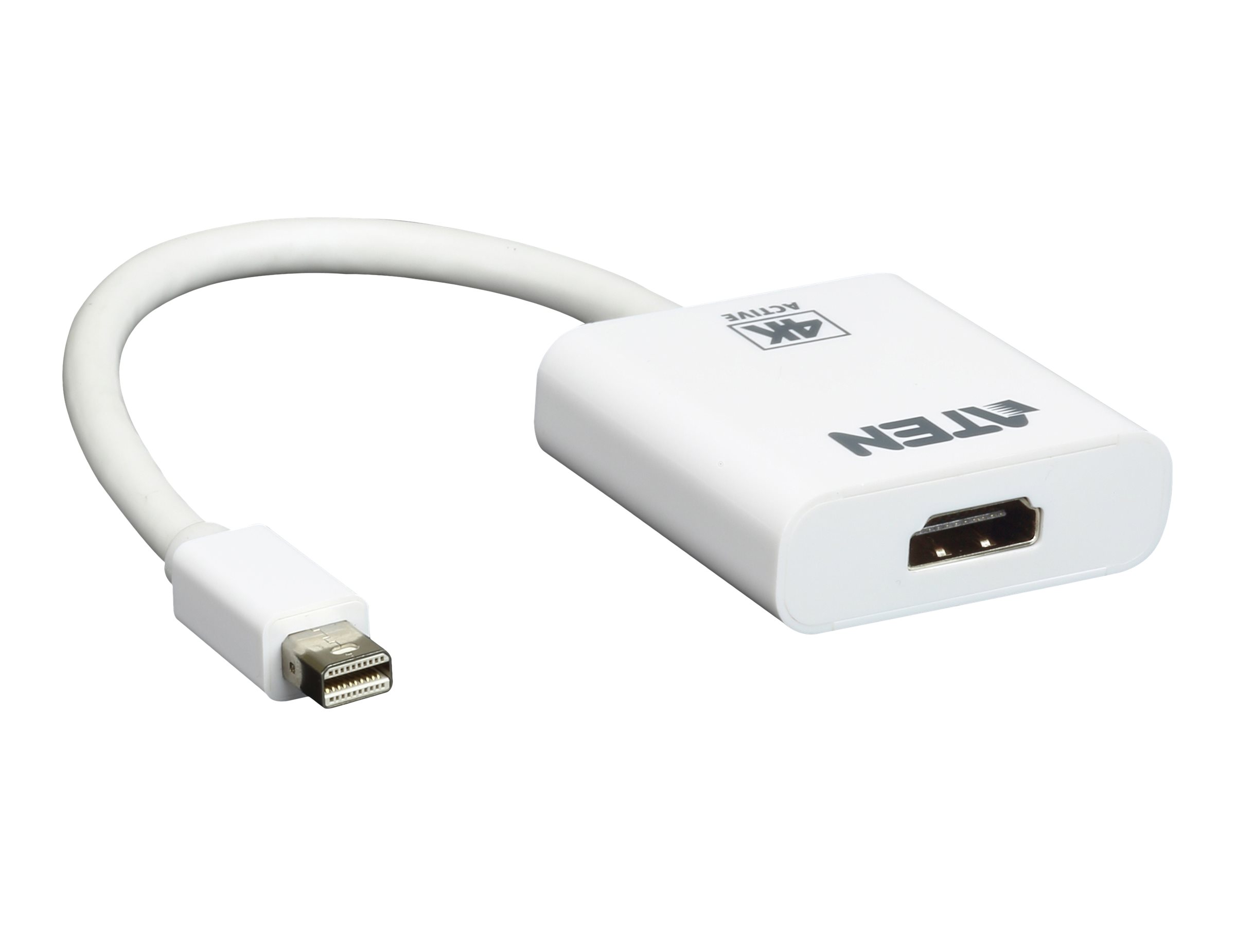 Aten Vc981-at Videokabel Adapter Mini Displayport Hdmi Hvid Mini Displayport Hdmi Hvid