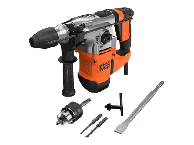 BLACK+DECKER BEHS03K-QS - Hammerbor - 1250 W - SDS-plus 13 mm - 3.7 Joule
