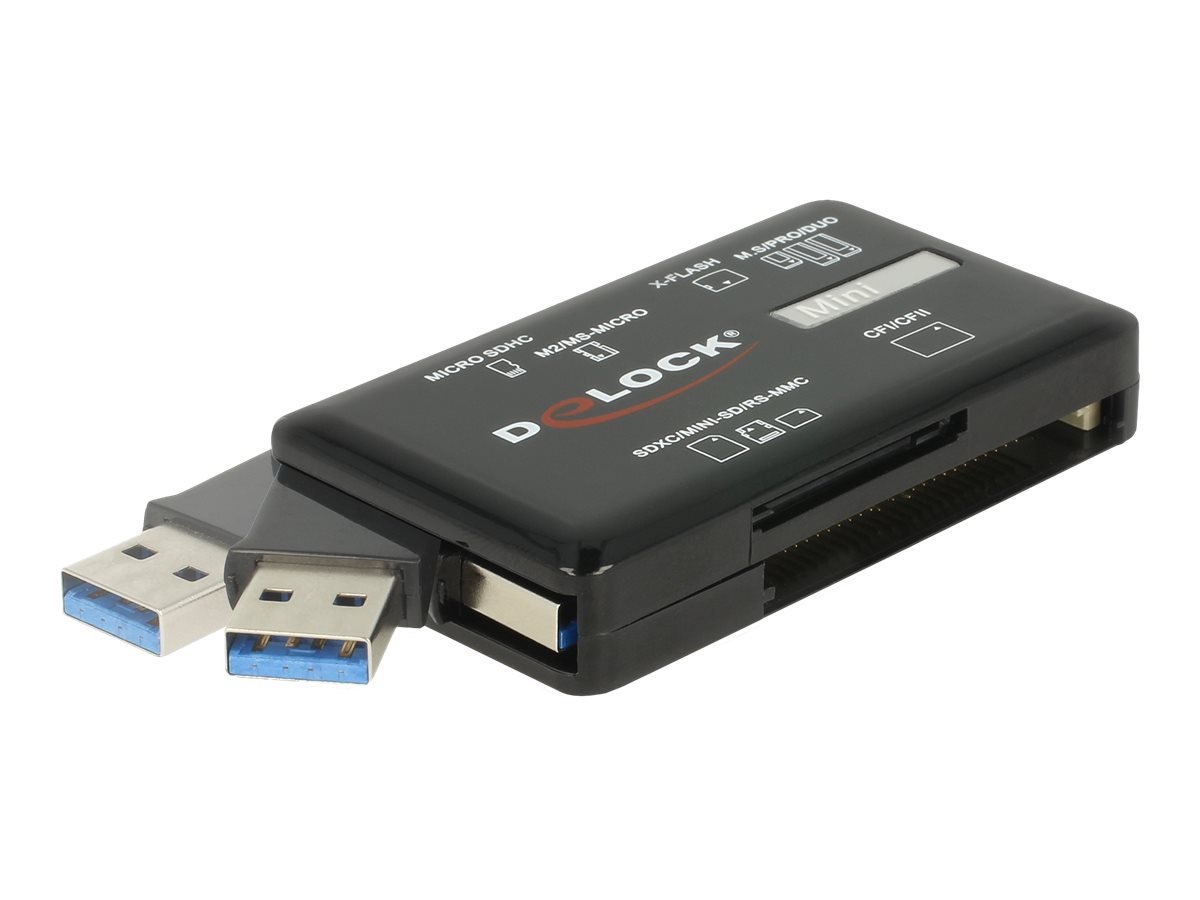 Delock - Kortlæser (Multi-Format) - USB 3.2 Gen 1