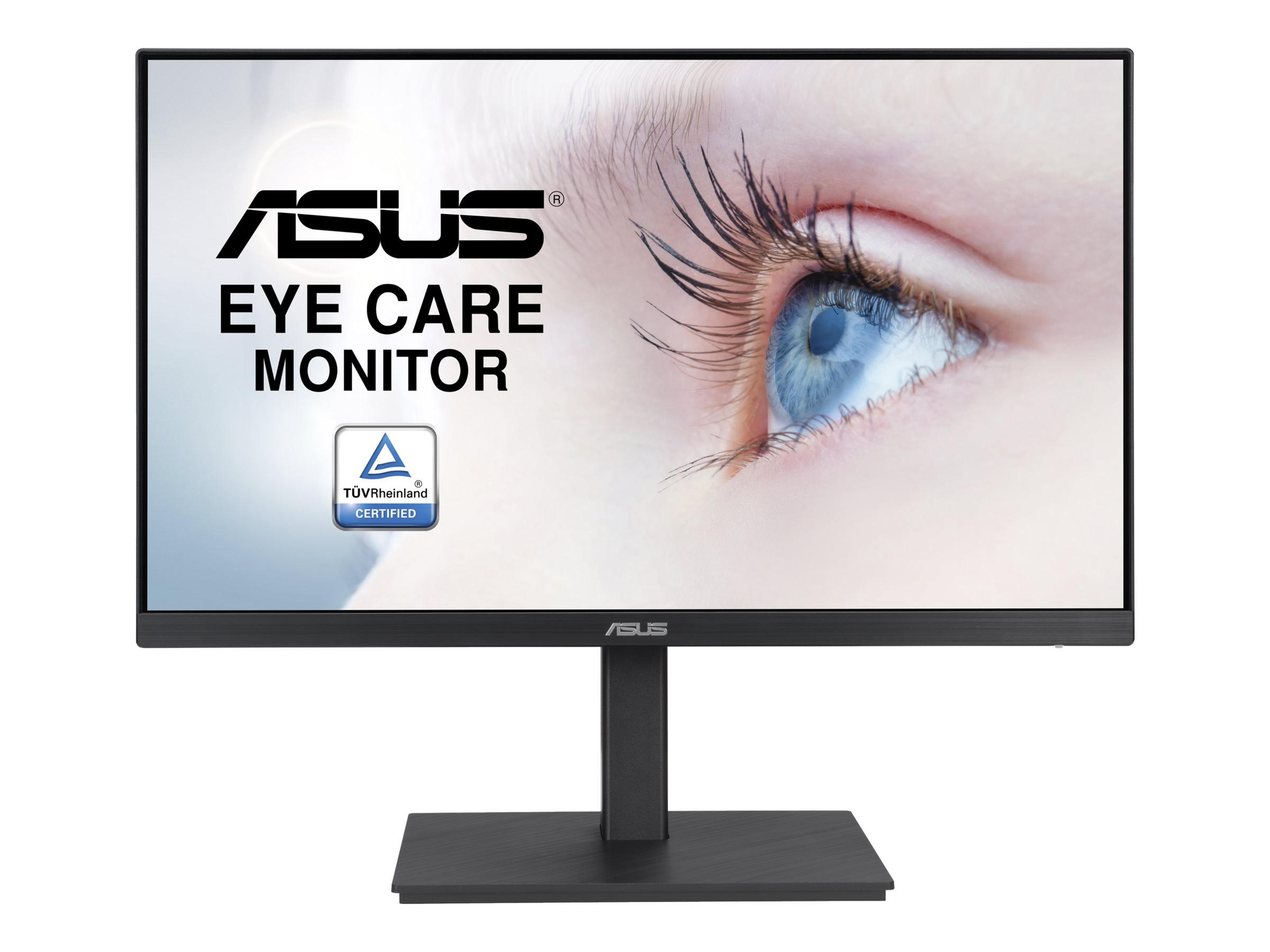 ASUS VA24EQSB - LED-skærm - gaming - 24 (23.8 til at se) - 1920 x 1080 Full HD (1080p) @ 75 Hz - IPS - 300 cd/m² - 1000:1 - 5 ms - HDMI, VGA, DisplayPort - højtalere - sort