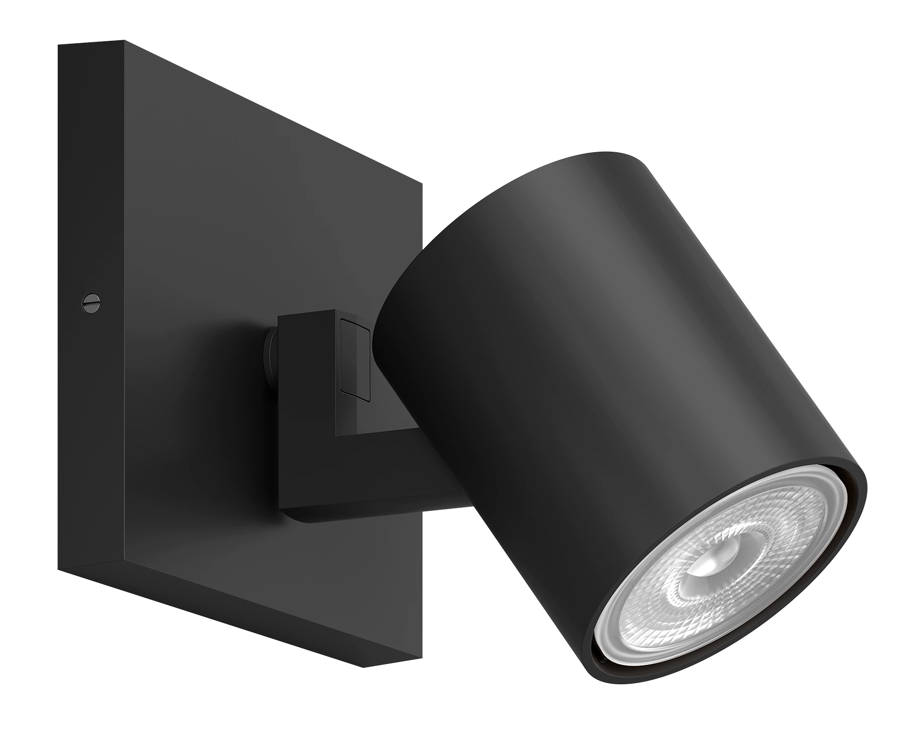 Philips Runner lofts-/vægspot, Overflade spotlys, GU10, 1 pære(r ), LED, 220-240 V, Sort