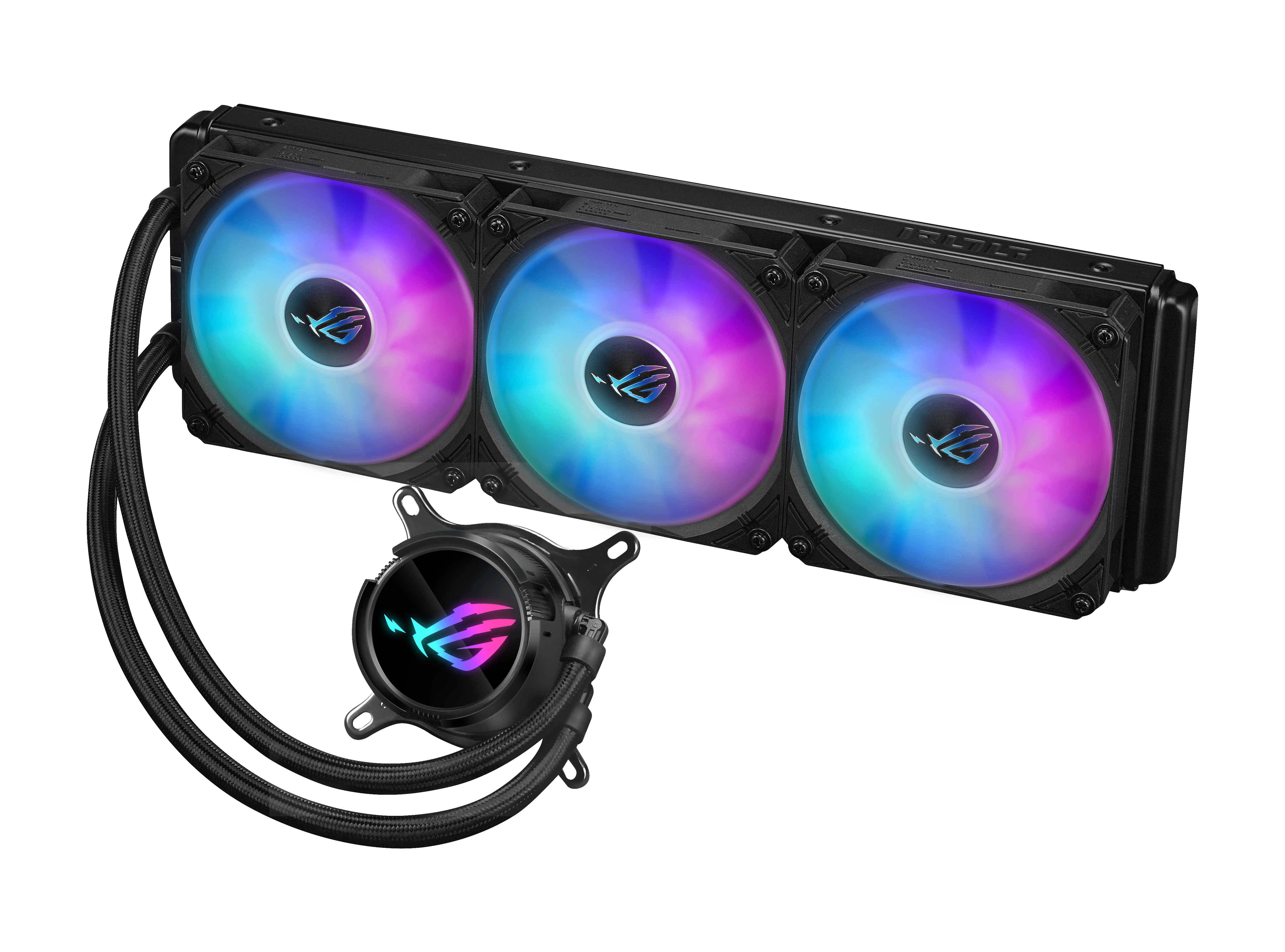 ASUS ROG STRIX LC III 360 ARGB - Processors flydende kølesystem - (for: AM4, LGA1200, LGA1700, AM5, LGA115x Socket) - 120 mm