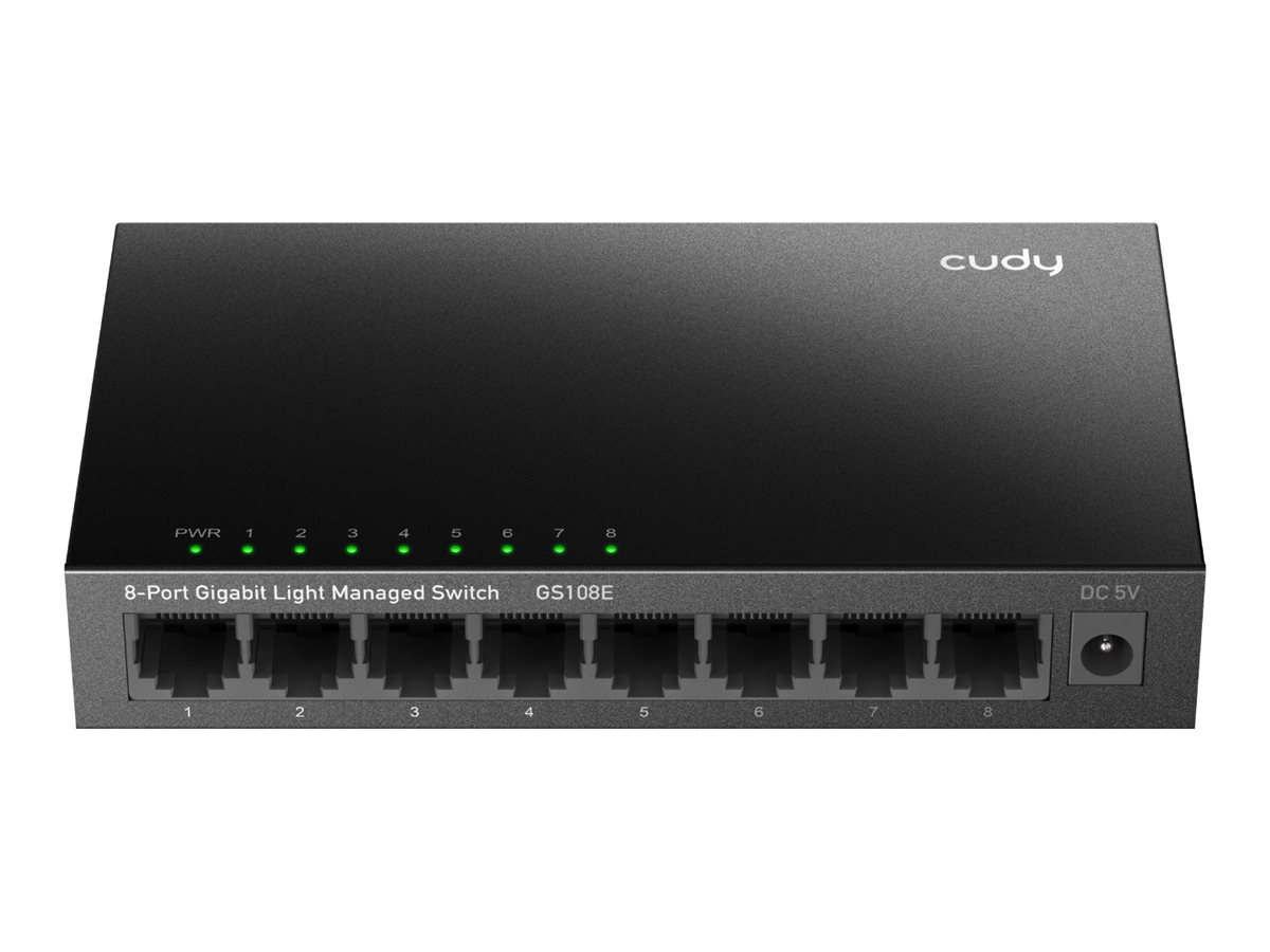 Cudy GS108E Switch 8-porte Gigabit Ethernet