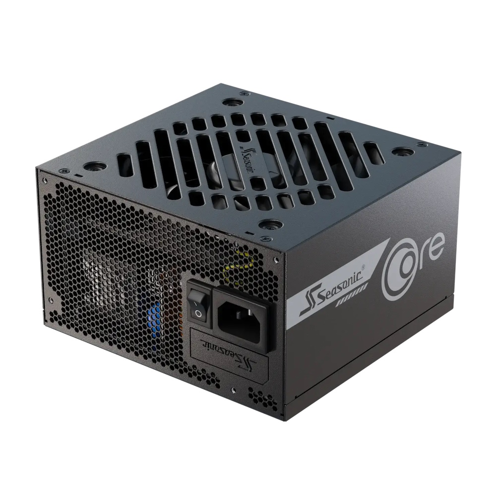 Seasonic Core GX-750 Strømforsyning - 750 Watt - 120 mm - ATX 3.1 - 80 Plus Gold certified
