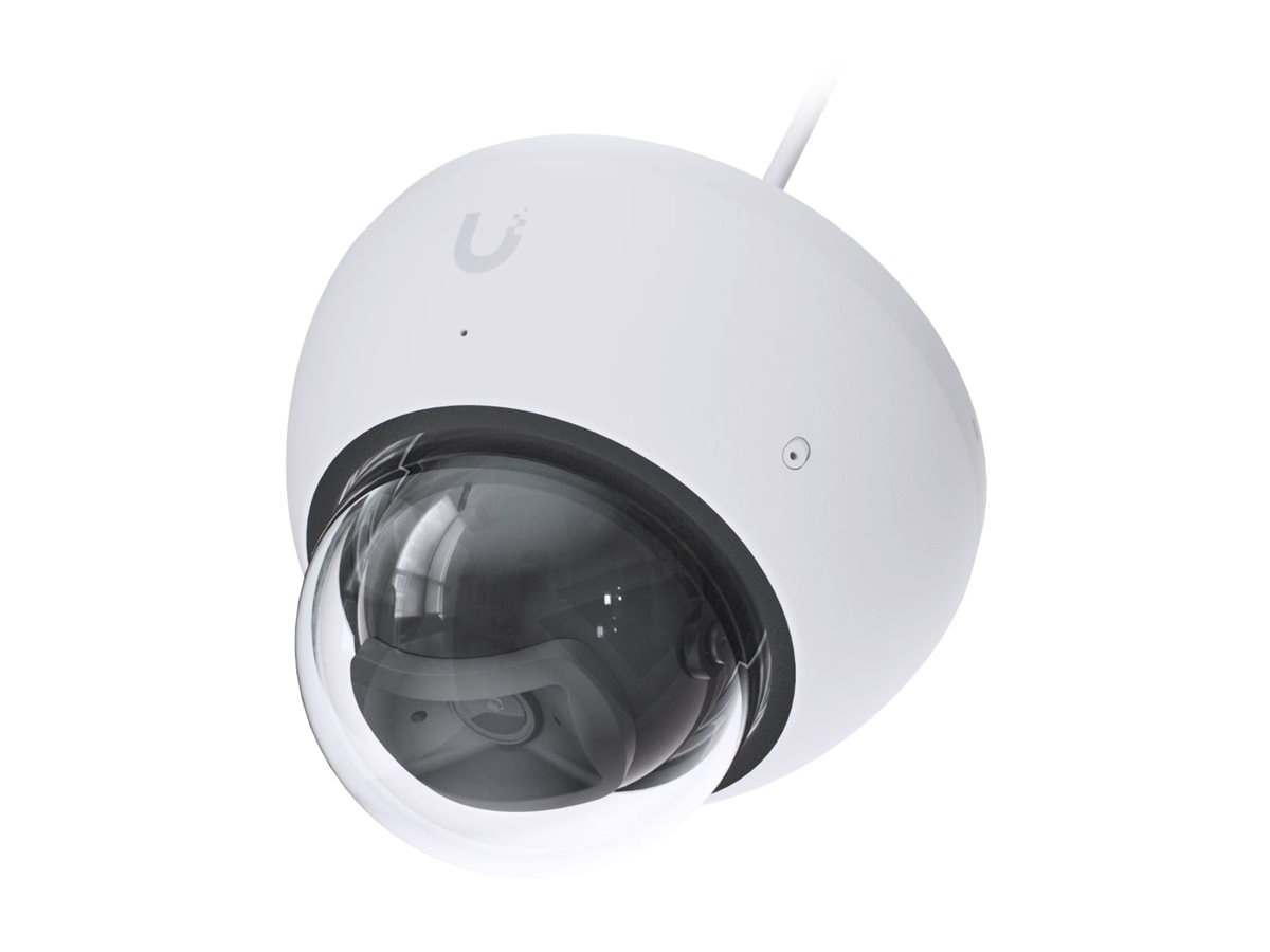 Ubiquiti UniFi AI Dome - Netværksovervågningskamera - indendørs, udendørs - beskyttet mod vandalisme / vejrbestandig - farve (Dag/nat) - 8 MP - 3840 x 2160 - 4K - audio - GbE - PoE