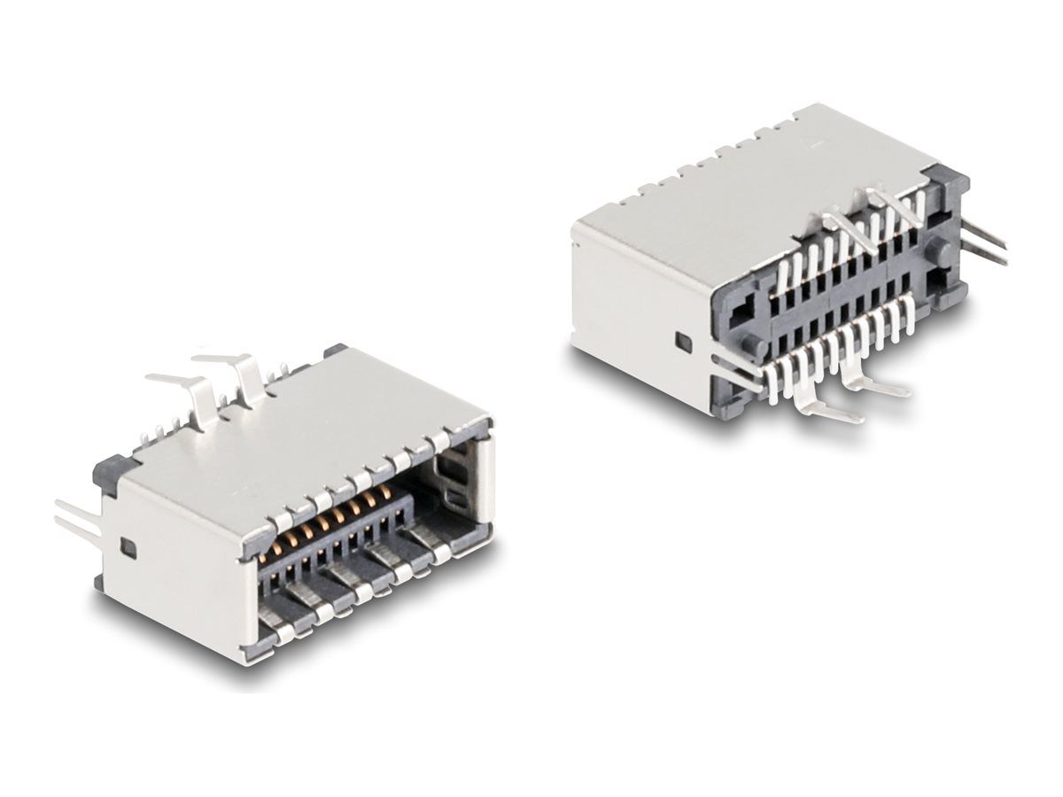 Delock USB-konnektor Sølv