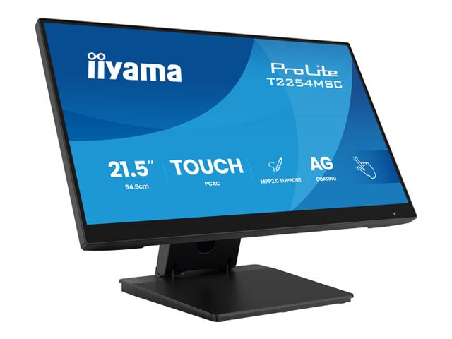 iiyama ProLite T2254MSC-B2AG 21.5" IPS 1920 x 1080 (Full HD) HDMI DisplayPort 100Hz
