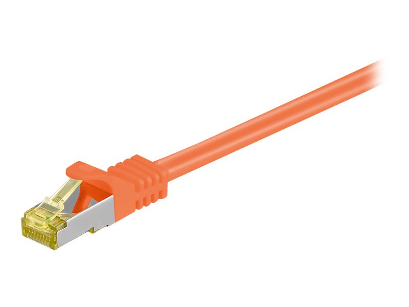 goobay CAT 7 SFTP, PiMF 1m Patchkabel Orange