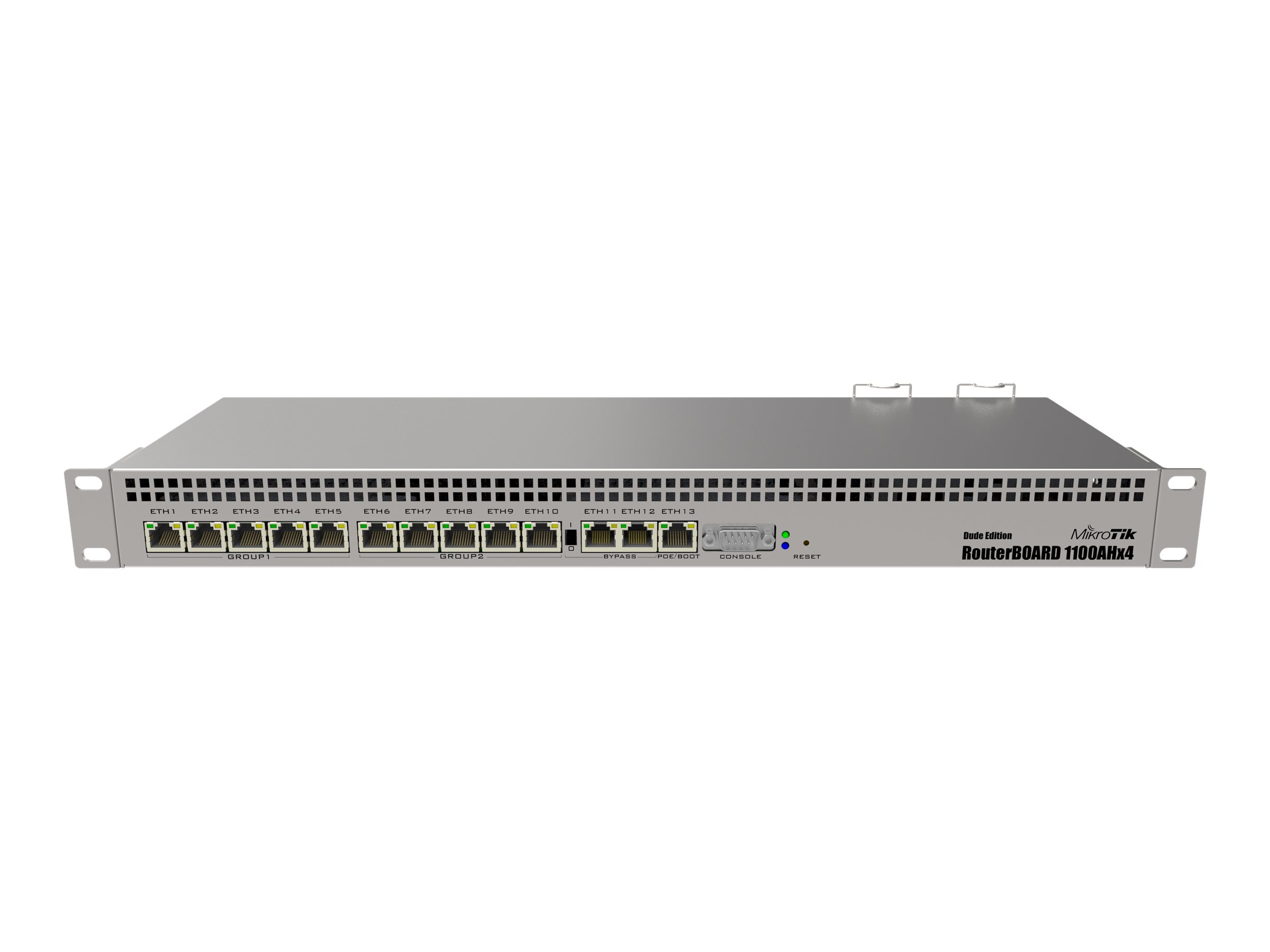 MikroTik RouterBOARD RB1100AHx4 Router 13-port switch Kabling