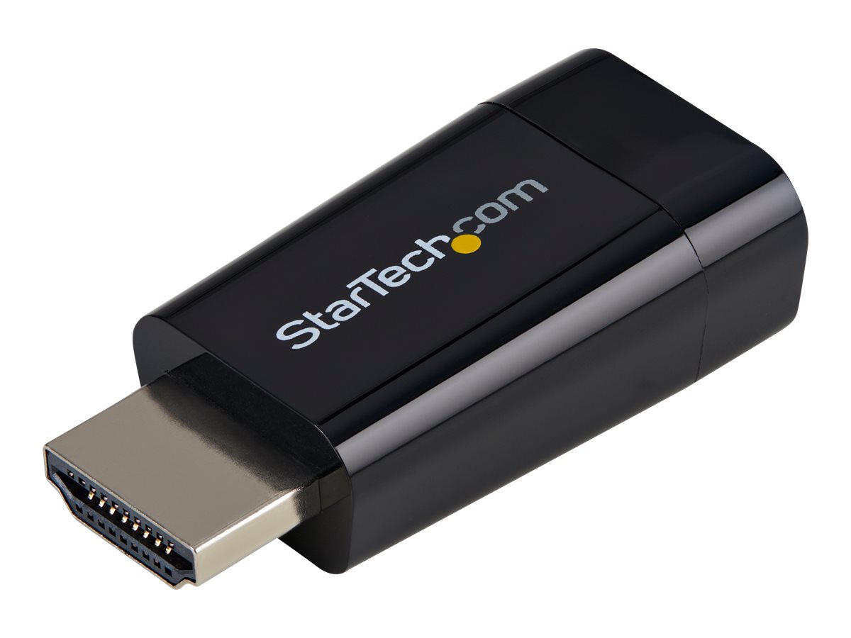 StarTech.com Videoadapter HDMI / VGA 4.5cm Sort