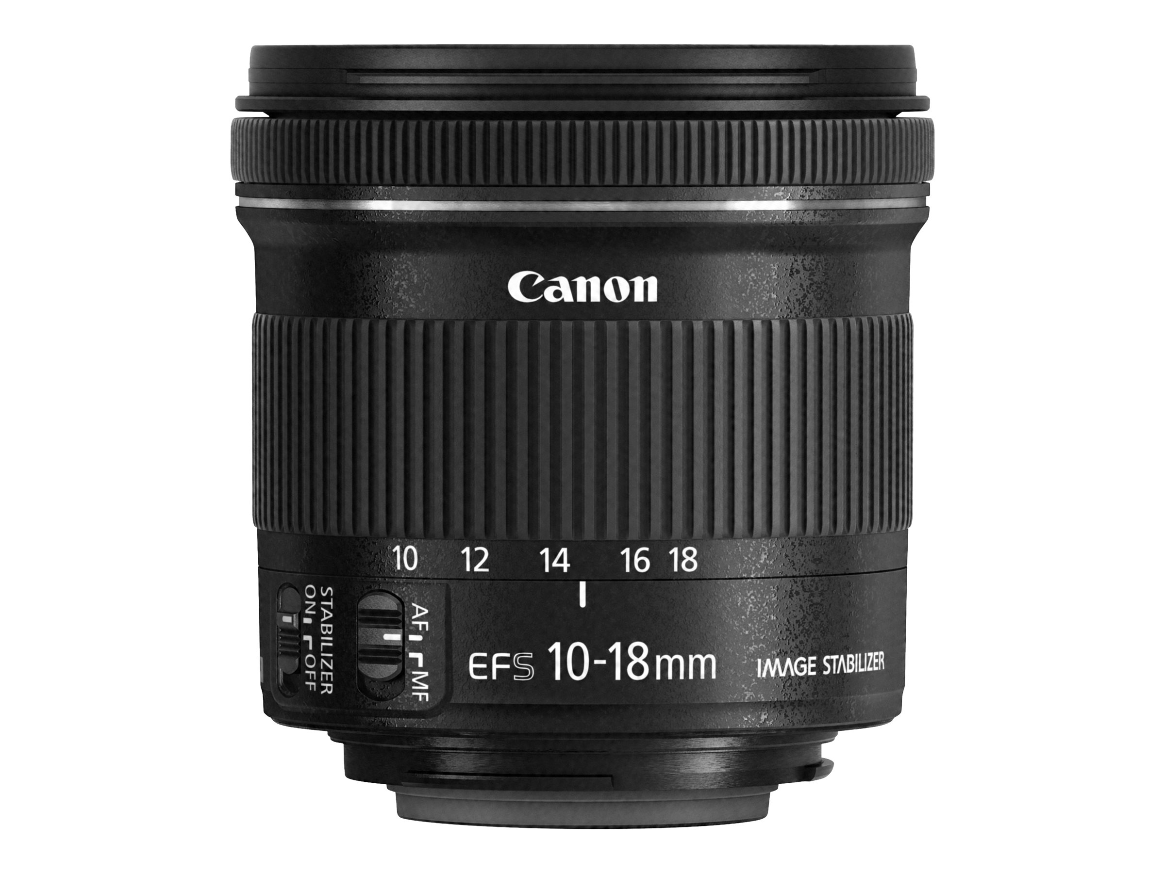 Canon EF-S Vidvinkel zoom objektiv Sort
