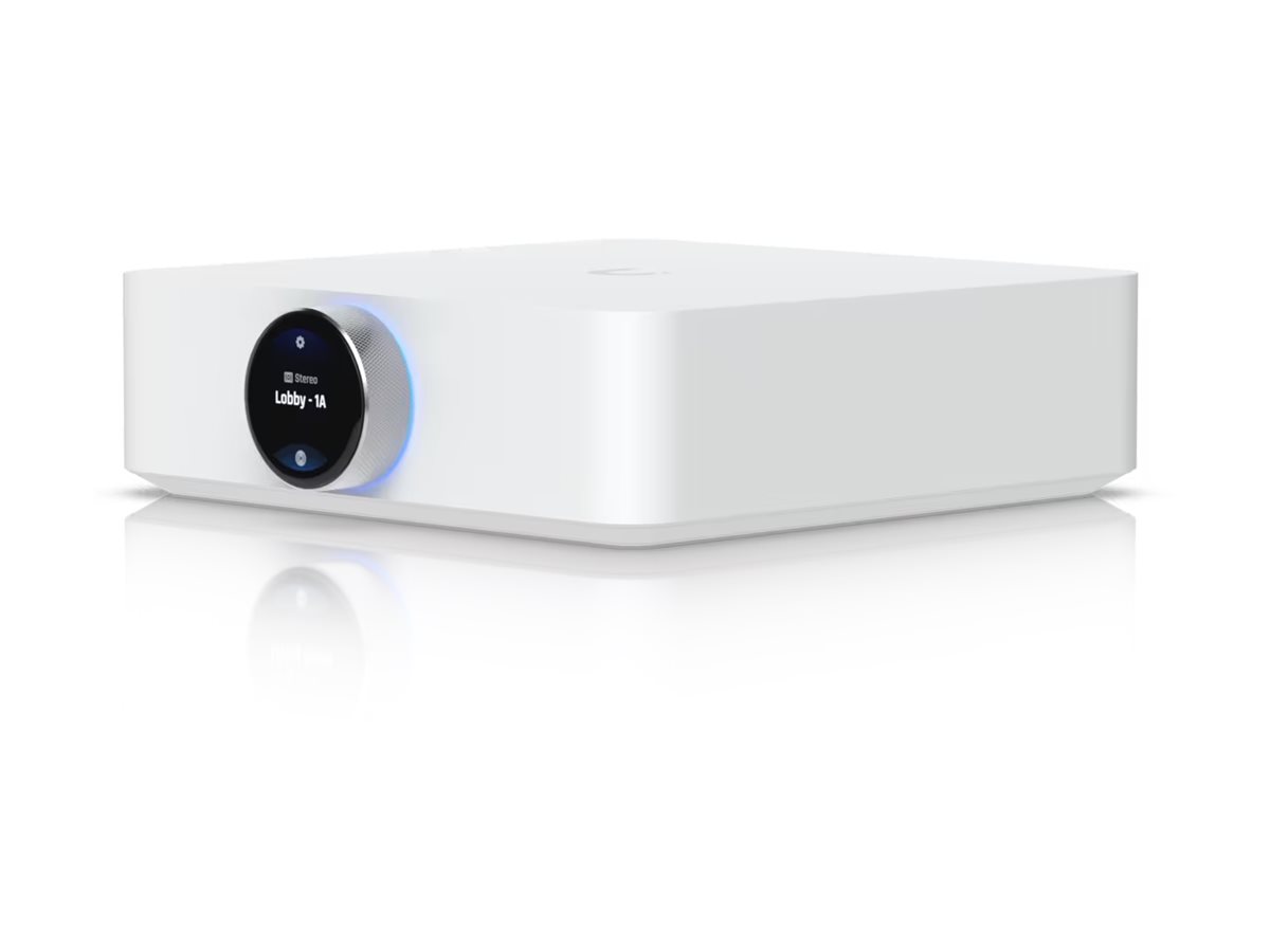 Ubiquiti PowerAmp - Forstærker - Hvid - Wi-Fi - AirPlay 2 - Spotify Connect Lydkort - GEEKD.dk