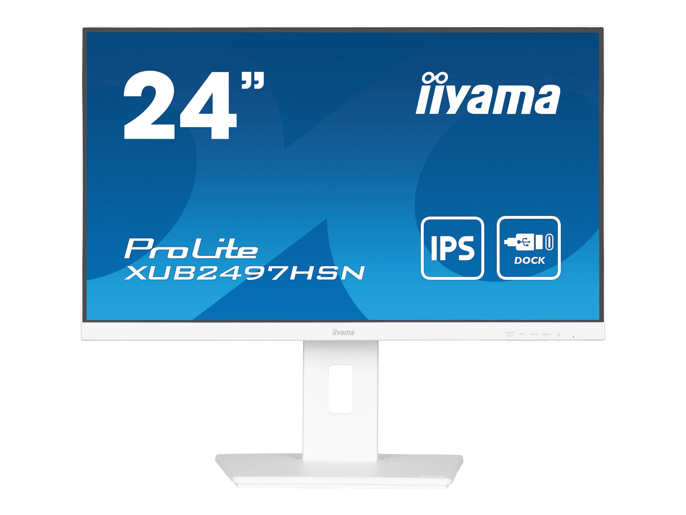 iiyama ProLite XUB2497HSN-W2 24" IPS 1920 x 1080 (Full HD) HDMI DisplayPort USB-C 100Hz