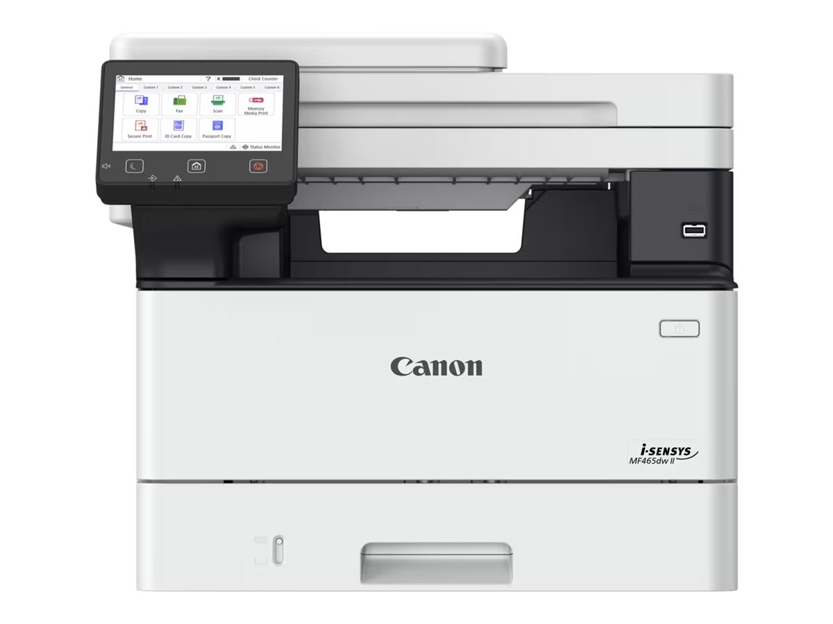Canon i-SENSYS MF463dw II - Multifunktionsprinter - S/H - laser - A4 (210 x 297 mm), Legal (216 x 356 mm) (original) - A4/Legal (medie) - op til 40 spm (kopiering) - op til 40 spm (udskriver) - 350 ark - USB 2.0, Gigabit LAN, Wi-Fi(n)