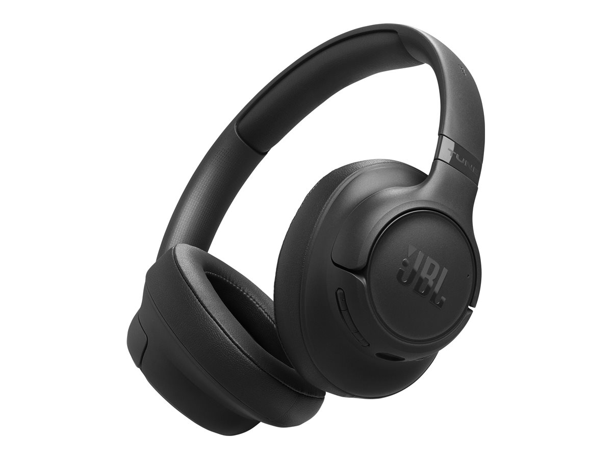 JBL TUNE 730BT - Hovedtelefoner med mik. - fuld størrelse - Bluetooth - trådløs - sort