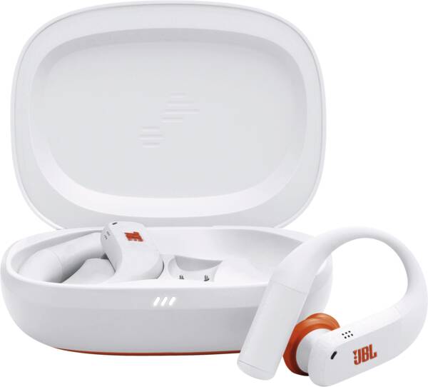 JBL Endurance PEAK 4 True Wireless Sport Earbuds White