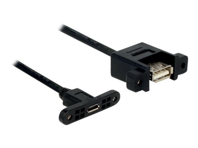 Delock USB-adapter 25cm Blå