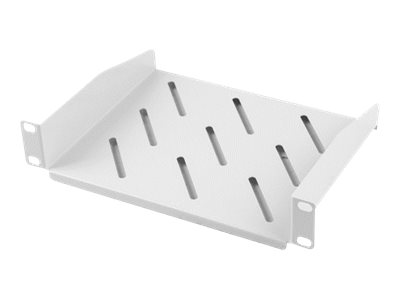 Lanberg - Rackhylde - RAL 7035, grå - 1U - 10