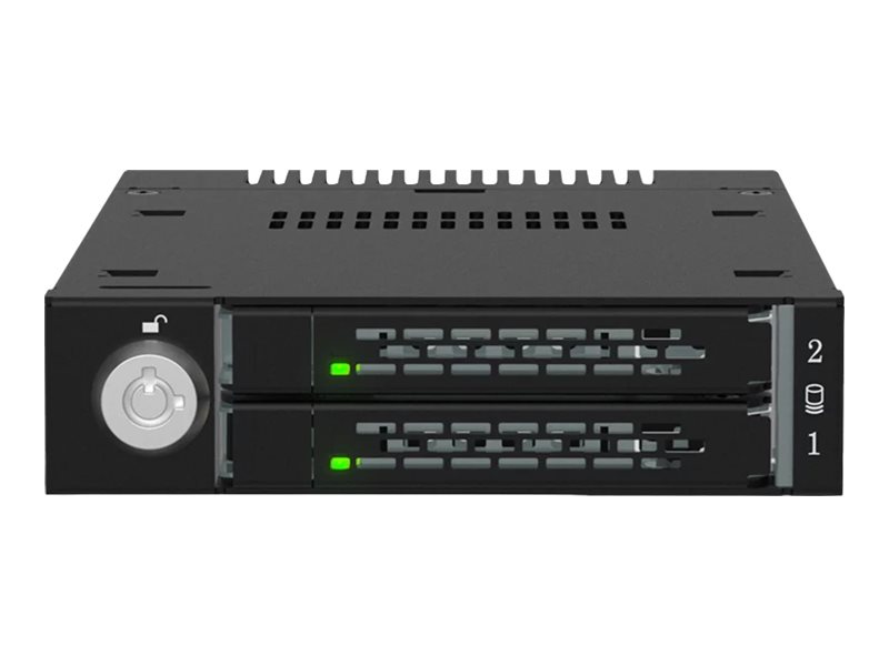 ICY Dock ToughArmor MB834MK-B V2 - Hus til lagringsenhed - M.2 - sort