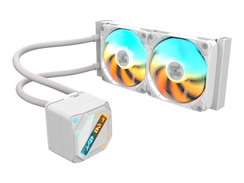 GIGABYTE GAMING 240 ICE Vandkøler 1-pack Hvid 120 mm