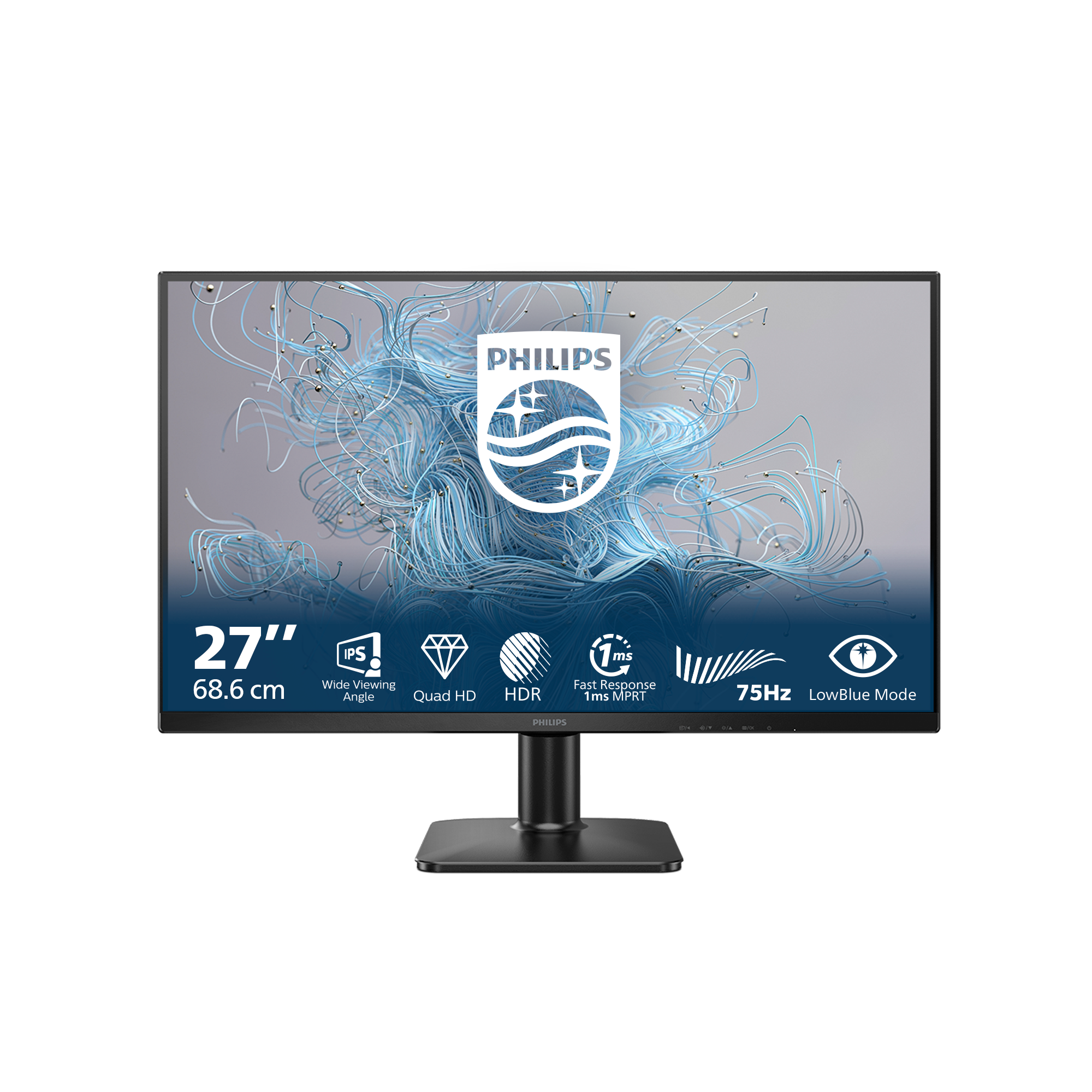 Philips 1000 series 27E2N1500L/00 27" IPS 2560 x 1440 (2K) DisplayPort HDMI 100 Hz