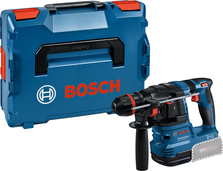 Bosch GBH 18V-22 X Professional, SDS-plus, Sort, Blå, Orange, 2,2 cm, 1050 rpm, 2 J, 4675 bpm or slag i minuttet - SOLO