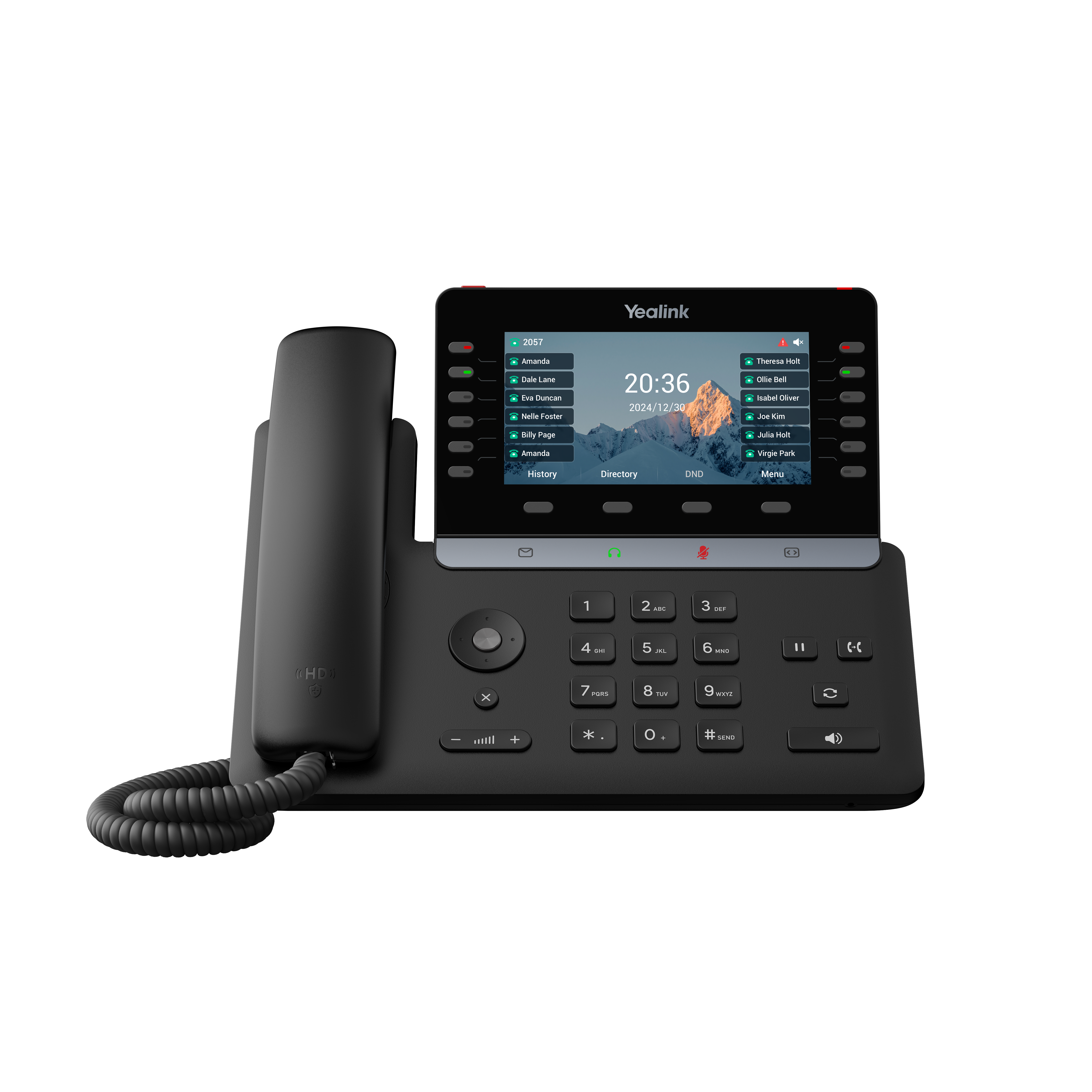 Yealink T85W Kabelforbundet og trådløst håndsæt