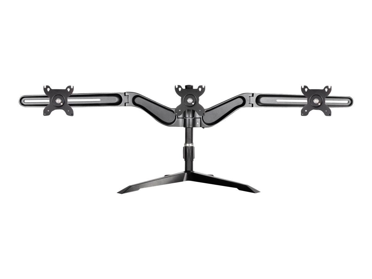SilverStone ARM Three ARM31BS Stativ 3 LCD skærme Op til 24"