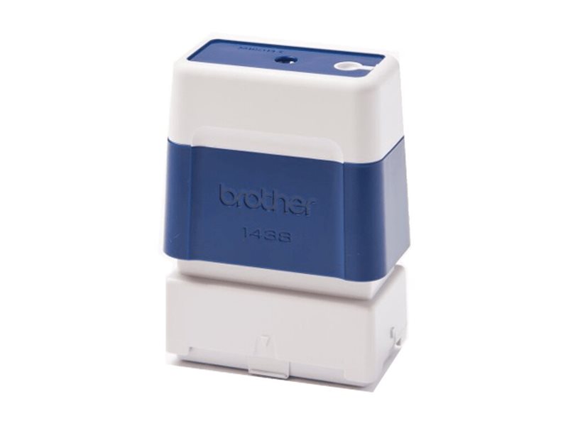 Brother 1438 Stempel 14 x 38 mm Blå