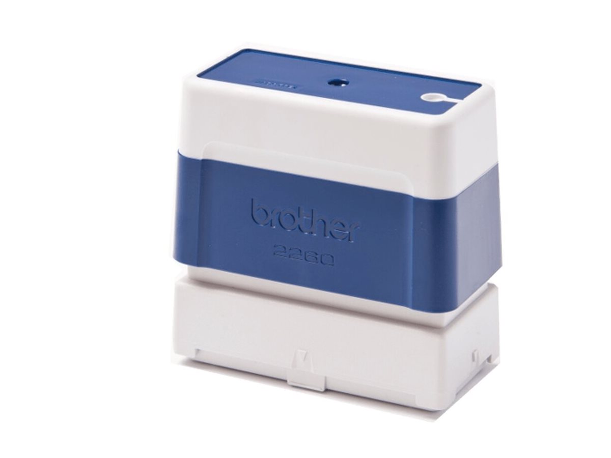 Stempelpude Brother - 22 × 60 mm, blå, 6 stk.