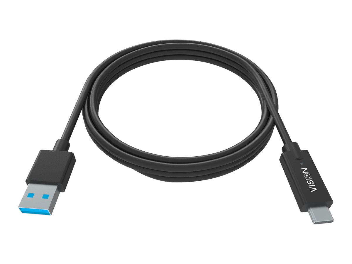 Vision Professional USB Type-C kabel Sort