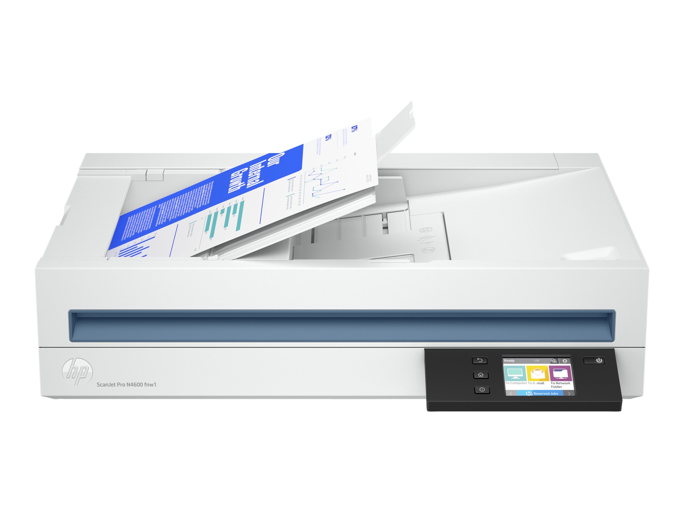 Dokumentscanner HP ScanJet Pro N4600 fnw1 - 40 ppm