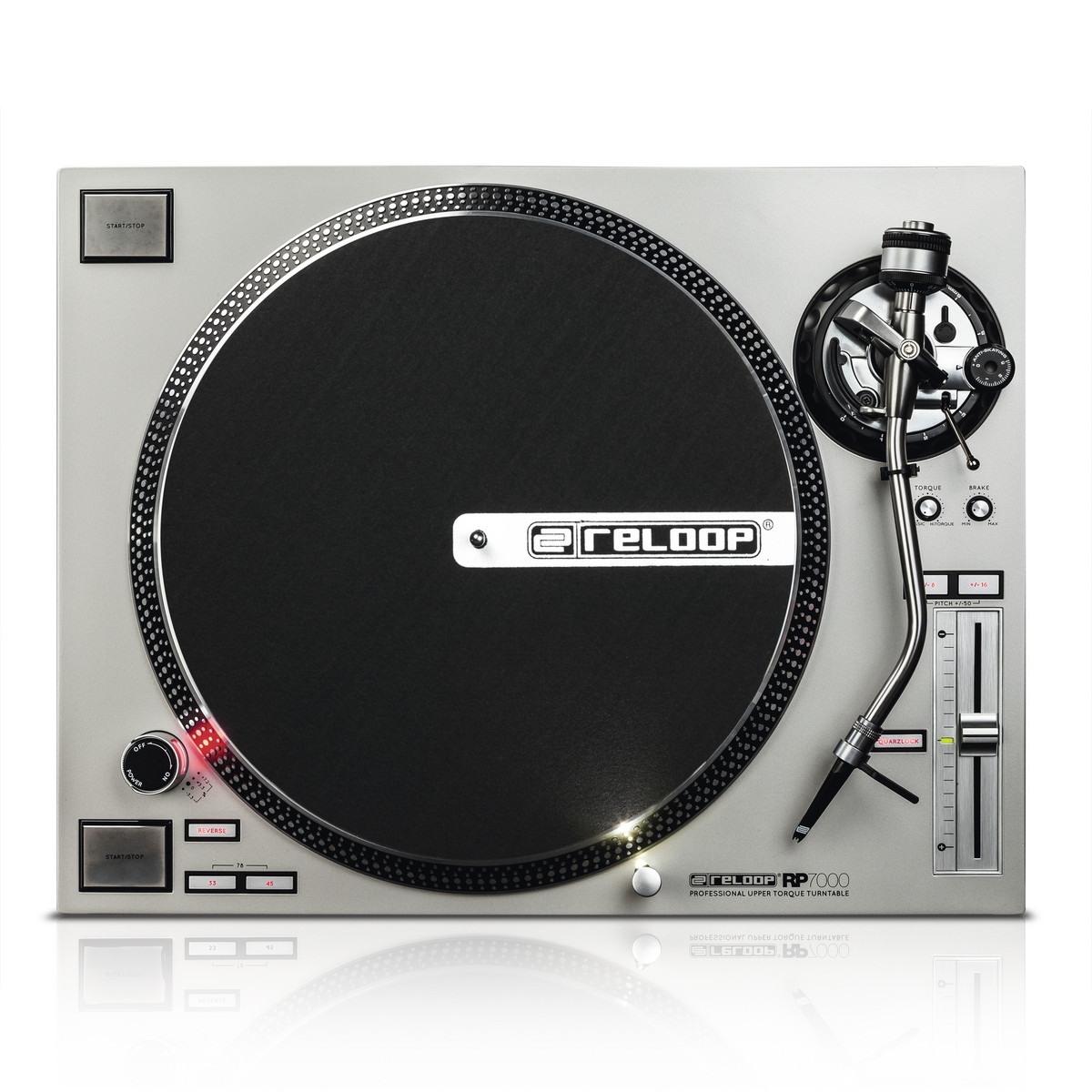 Reloop Rp-7000 Mk2 Silver Dj Gramofon