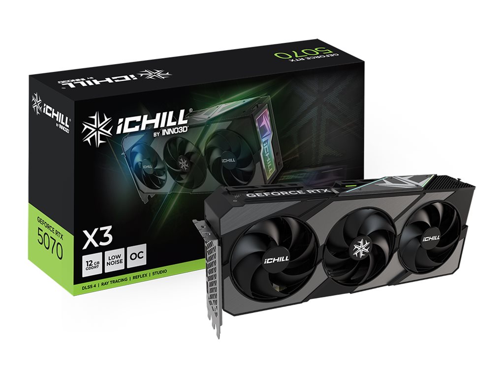 Inno3D GeForce RTX 5070 - 12GB GDDR7 RAM - Grafikkort