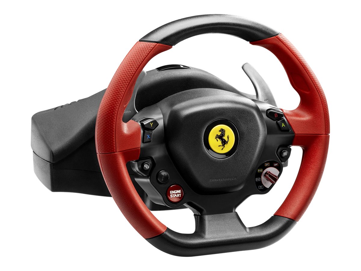 Thrustmaster Ferrari 458 Spider - Rat og pedalsæt - kablet - for Microsoft Xbox One