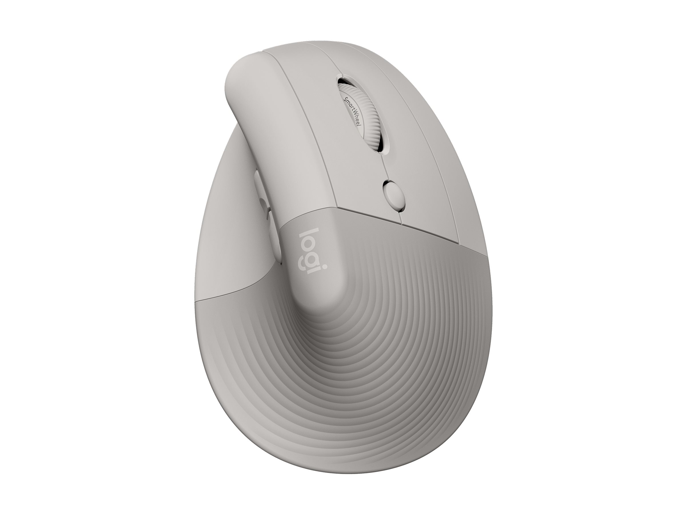 Logitech Lift Right Vertical - Sand - Vertical mouse - Optisk - 6 knapper - Sand