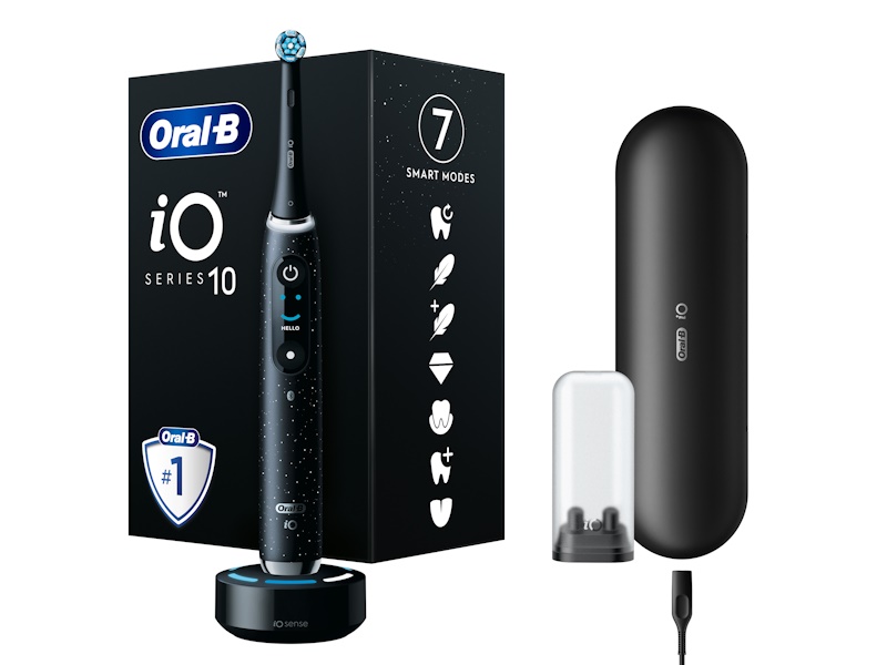 Braun Oral-B iO10 Stardust elektrisk tandbørste - sort