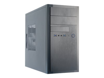 Chieftec Elox Series HT-01B Tower Micro ATX 350Watt Strømforsyning Sort